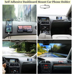 1-2Pair Self-Adhesive Dashboard Phone Mount Holder Car Phone Holder Universal Auto Gr lifestyle view