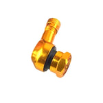 1Pc Aluminum Alloy Valve Motorcycle Rim 90 Degree Angle | Tubeless Tire Valve Stems close-up view