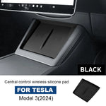 AIRSPEED Silicone Wireless Charging Pad for Tesla Model 3 Highland 2024 Model Y Junipe close-up view