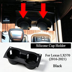 For Lexus LX570 16-21 Silicone Armrest Box Cover Soft Cushion Pad Anti-Slip Waterproof C detail view