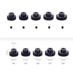 M1 5mm Steel Pinion Motor Gear for 1/10 1/8 1/7 RC Car additional angle