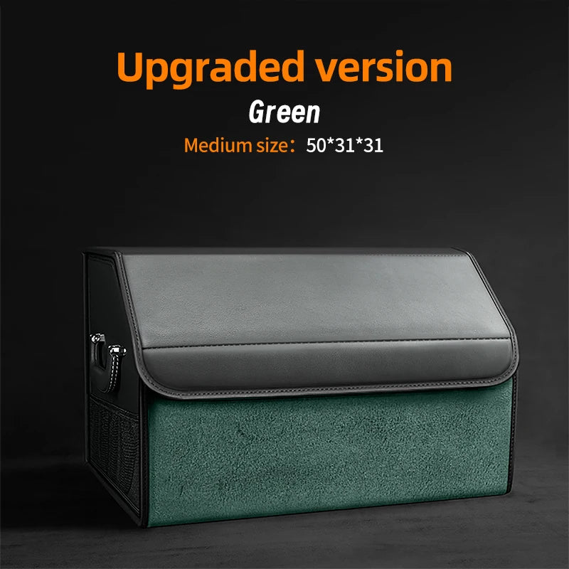 Car Trunk Organizer – Large Capacity Suede Foldable Storage Box (3 Sizes, 10 Colors) lifestyle view