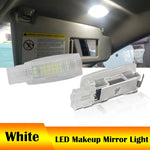 2/10PCS OEM# 1K094710971N For VW Golf 4 5 6 7 Passat B5 B6 B7 Car LED Bulb Interior Sun Visor Vanity Mirror Lamps for Volkswagen