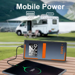 Portable Tire Inflator 12V Car Jump Starter 4 In 1