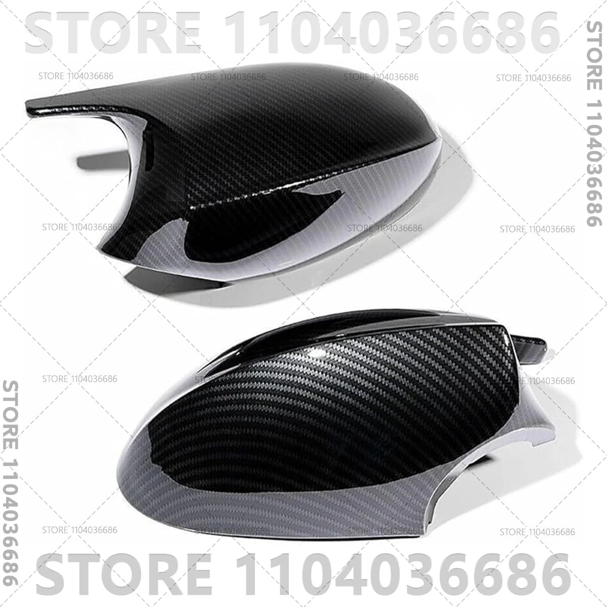 For 2005 2006 2007 2008 2009 BMW 323i 325i 325xi 328i 328xi 330i 330xi 335i 335xi (E90 E91) Rearview Mirror Cover Caps