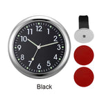 Luminous Car Clock Air Outlet Mini Quartz Clock with Clip | Auto Ornament Waterproof A close-up view