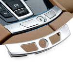 Chrome Center Console Armrest Lock Switch Glove Box Trim For BMW 7 Series F01 F02 F04 730 735 740 745 750 2009 2010 2011 2012