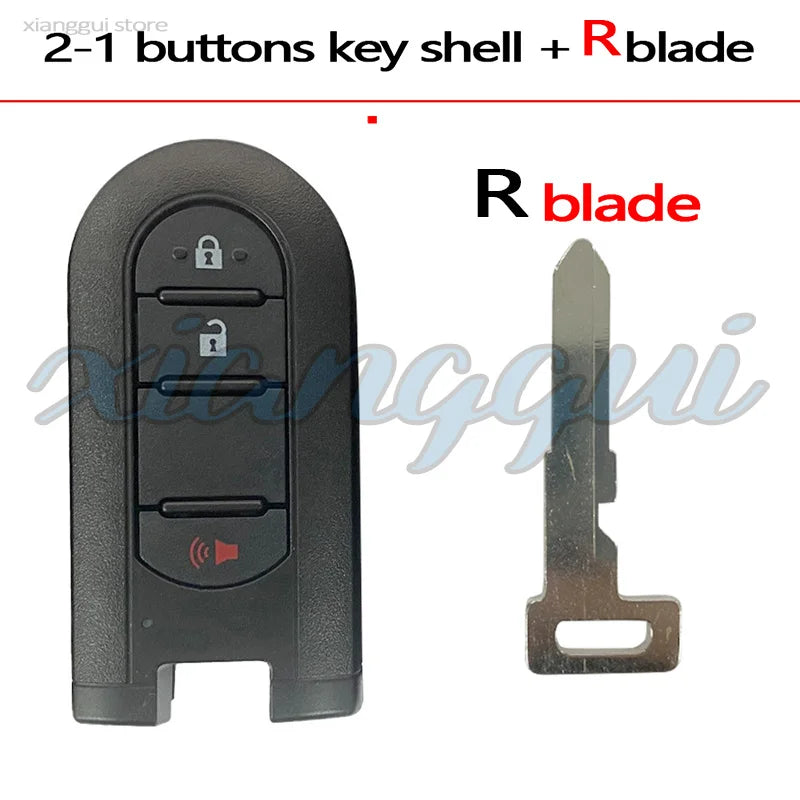 2 3 4 Buttons Car Key Housing Key Case Shell for Toyota Daihatsu Terios LA600S Passo lifestyle view