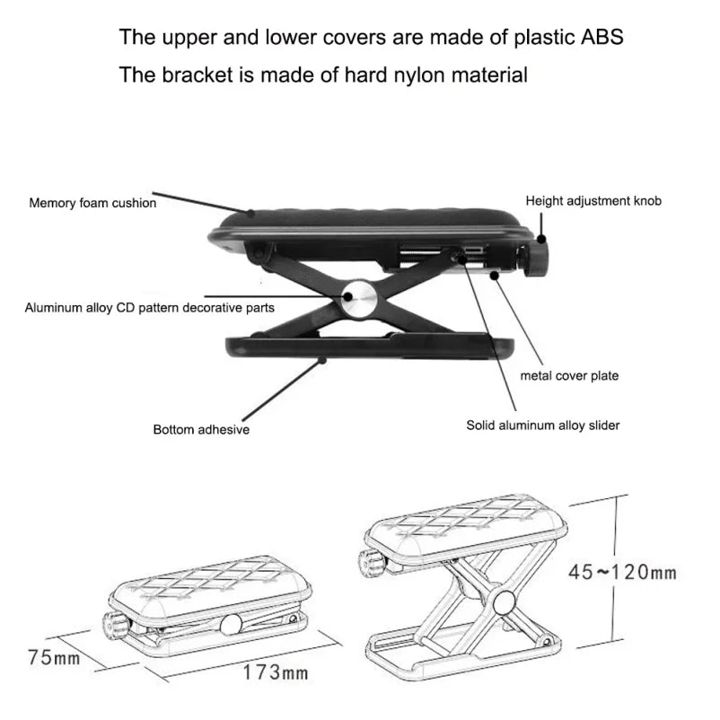 Car Door Armrest Pad Extender Hand Bracket Easy Install For Driver's Long-distance Driving Fatigue Prevention