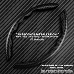 Ultra-Thin Suede Steering Wheel Cover Non-Slip D-Shaped round Breathable Car Wheel Prote detail view