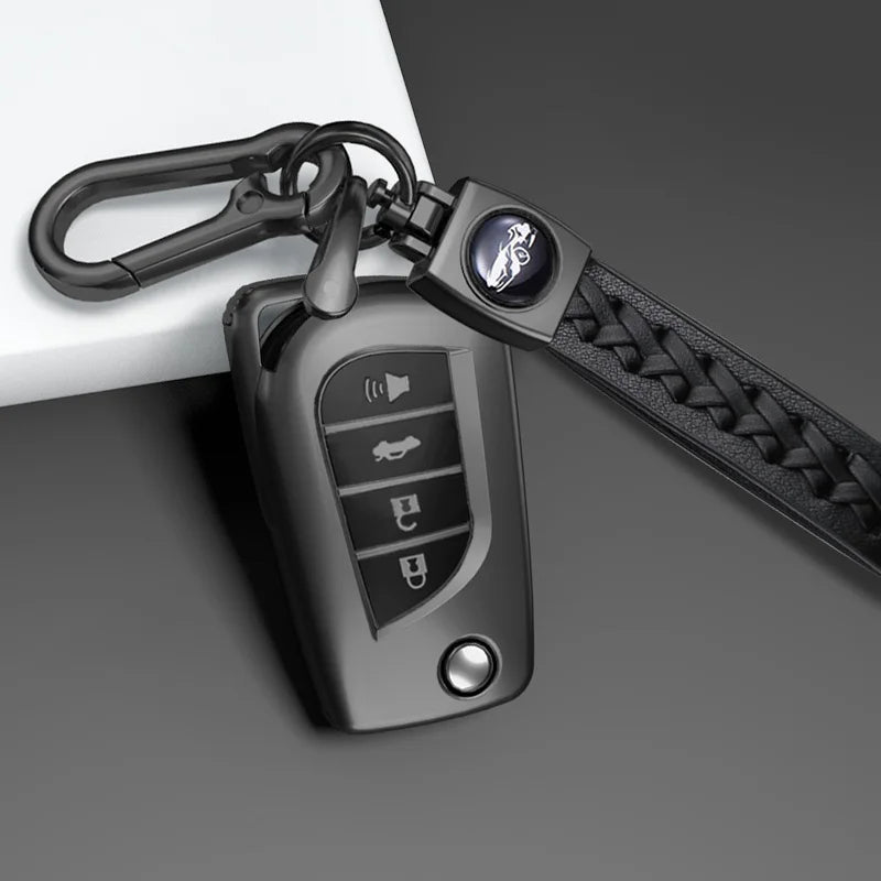 2 3 4 Buttons TPU Car Key Case Cover for Toyota Hilux Corolla Avensis Prado Fortuner RAV4 CHR Shell Accessories