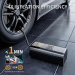 YIJU Wireless Air Pump 150psi Portable Electric Tire Inflator For Car Bicycle Motorcy alternate view