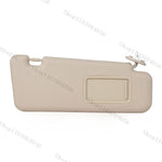 Car Sun Visor with Mirror For Toyota Highlander 2008 2009 2010 2012 2013 Grey Beige Sunvisor Cover 74320-48500-B0 7432048500E0