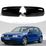 For VW Golf 4 MK4 GTI R 1997-2004 Bora Jetta Passat B5 1998-2005 Rearview Mirror Cover Wing Mirror Housing Caps Horn Fit High Qu