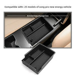 Center Console Organizer Tray for BYD Song Pro 2025 Armrest Storage Box with Non-Slip Mat Drop-in Car Interior Accessory
