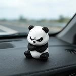 3D Printed Grumpy Panda Car Dashboard Ornament alternate view