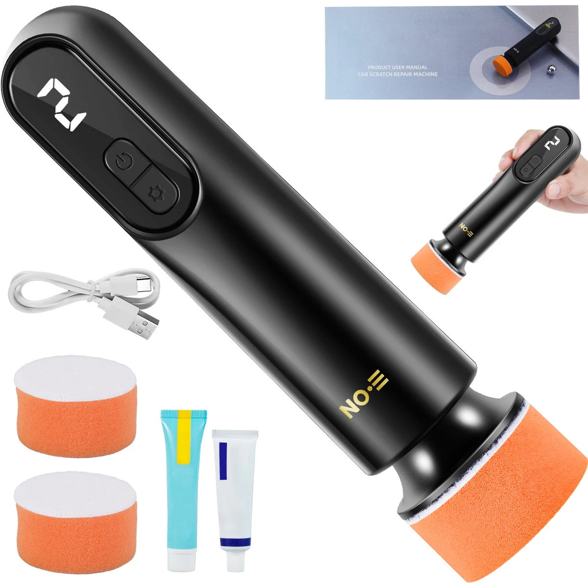 Car Polishing Machine Wireless Electric Polishing Sanding Wax Tool for vehicle Paint Scratch Repairi