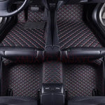 Custom 3D Car Floor Mats for Hyundai Santa Fe 5 Seat 2013-2023 2010-2012 Azera 2011-2 lifestyle view