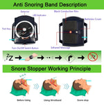 Professional Electronic Auto Anti Snore Wristband New Cessation Cure Solution Sleeping Night Guard A