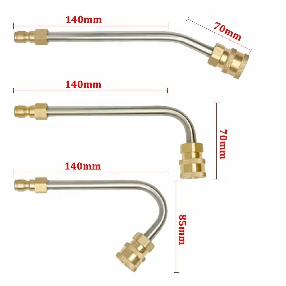 Full Metal Bent Rod | 1/4 Quick Connect Cleaning Rod for Car and AC lifestyle view