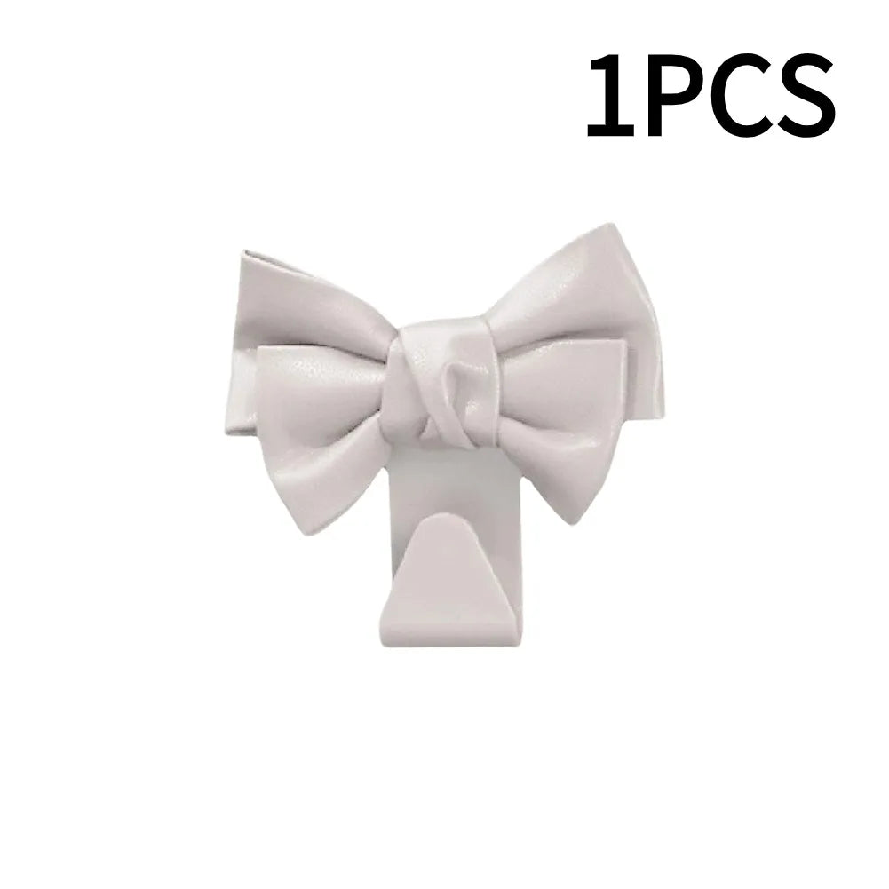 Car Seat Back Hook Bow Storage Hanger 2pcs close-up view