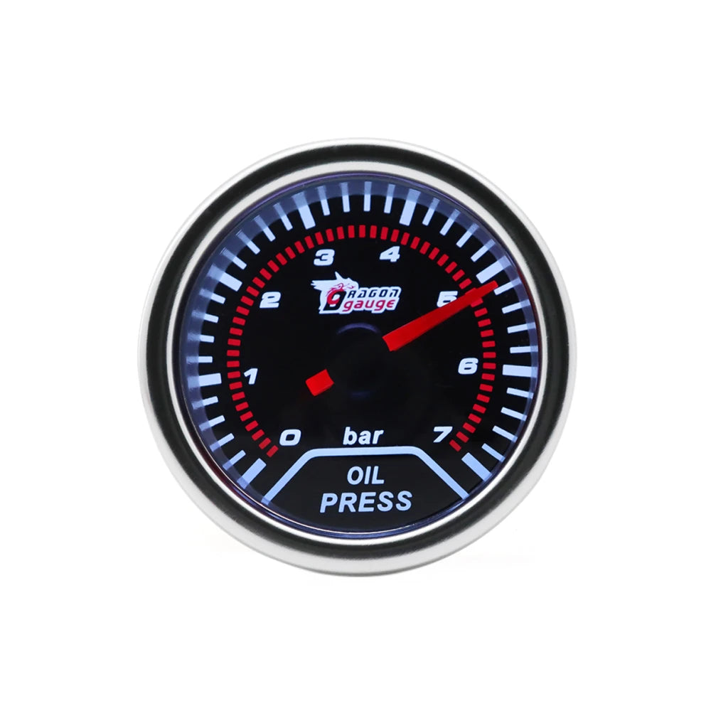 52mm 12V Car Gauge Set | Turbo Boost Oil Temp Water Temp Tachometer lifestyle view