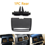 Car Interior Accessories Front / Rear Center A/C Air Conditioning Vent Outlet Tab Clip Repair Kit for BMW X5 E70 X6 E71 E72