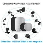 Metal Plate Sticker for Magnetic Car Phone Holder | Universal Iron Sheet Disk Mount lifestyle view