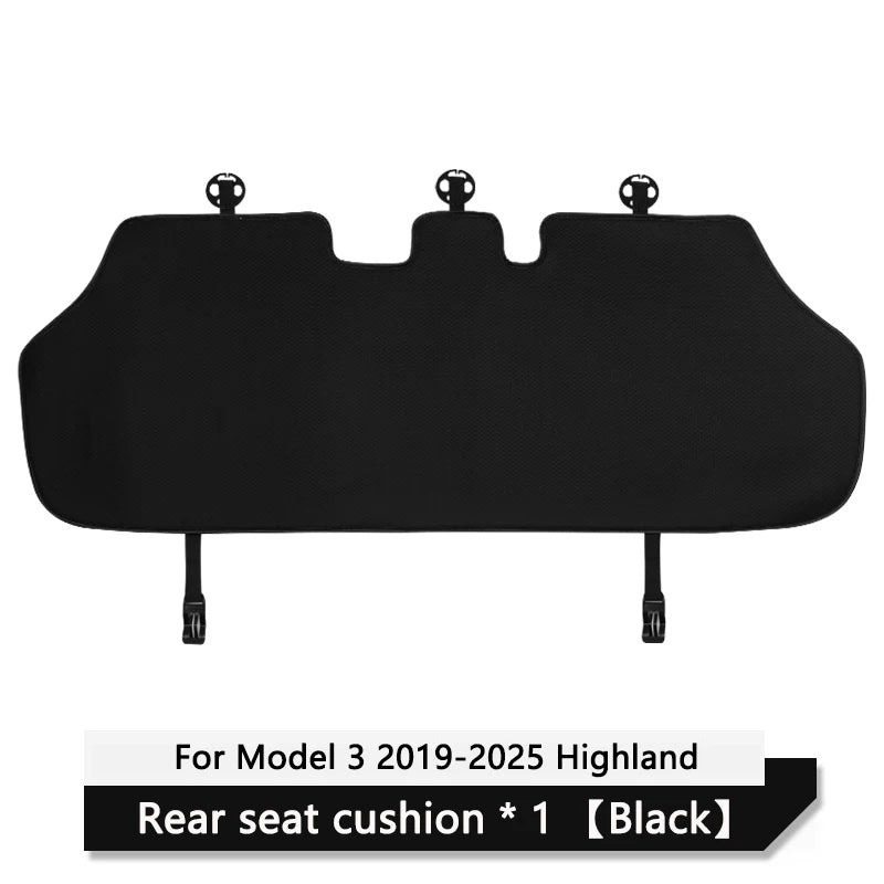 Tesla Model 3 / Y Juniper Ice Silk Seat Cushion Cover | Breathable, 2019–2026 additional angle