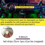 For Audi TT 8J/8S 22in1 RGB Car Interior Ambient Lights | Acrylic Hidden Strip Decora alternate view