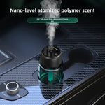 Rechargeable 160ml large-capacity glass car aromatherapy diffuser with car start-stop long-lasting fragrance spray car aromather