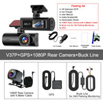 Kocam 4K WiFi Dash Cam | Dual Lens Car DVR with Night Vision and GPS detail view