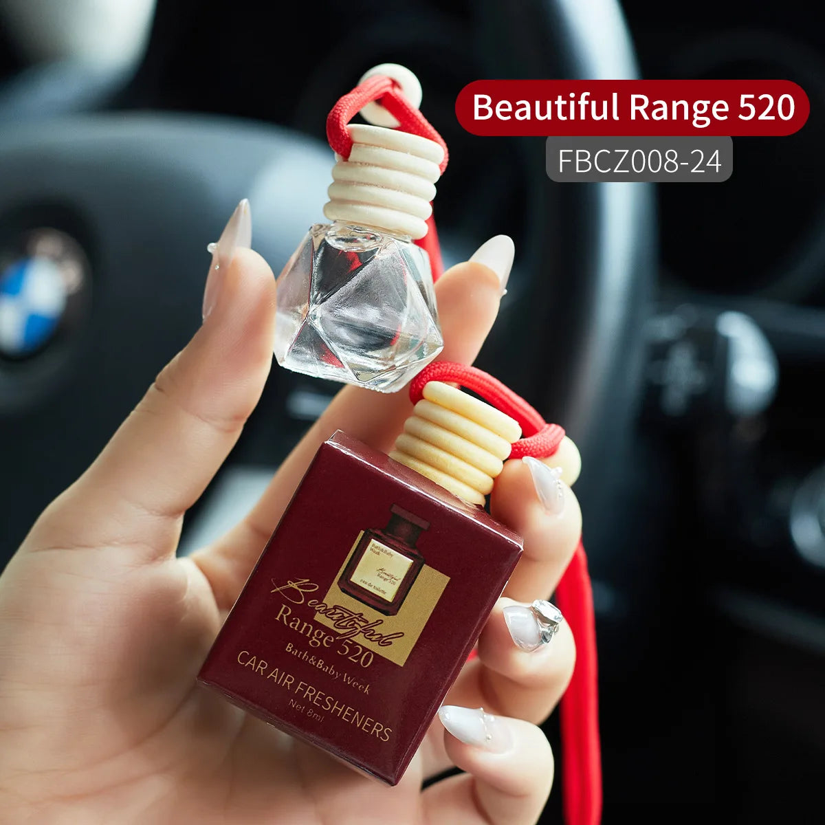 Car Air Freshener, Long Lasting Fragrance, Suitable for Car, Home, Office, Bathroom, B close-up view