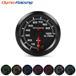 Lodenqc 2" 52mm 7 Color Car Gauge Set | High Speed Stepper Motor for Boost, Temp, Pre alternate view