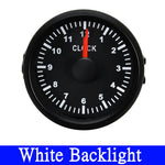 52mm Waterproof Clock Gauge 0-12 Hours | Red Blue White Backlight Hourmeter for Car T lifestyle view