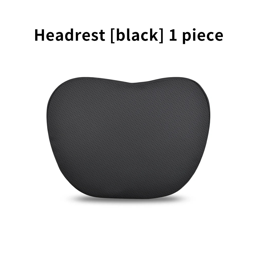 Tesla Model 3/Y Juniper Neck Pillow | Nappa Leather Memory Foam Headrest alternate view