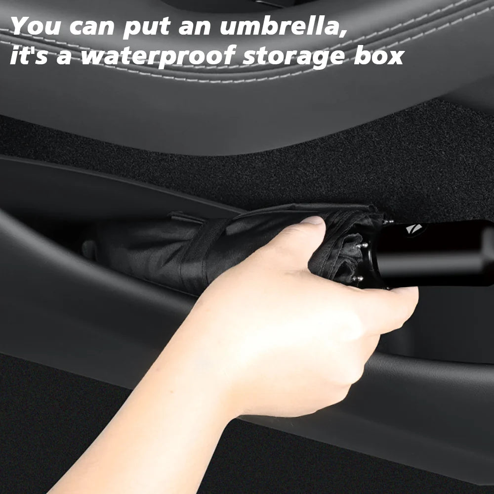 TESY For Tesla Model YL Y Launch Juniper 2025-Latest Car Door Side Storage Box Front R close-up view