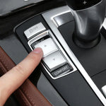 For BMW 5 6 7 5GT X3 X4 X5 X6 Headlight Switch Button Cover Engine Start Stop Switch Decorative Cove