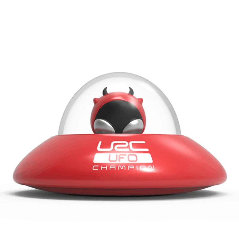 UFO Alien Car Air Freshener | Citrus Ocean Scented Vent Clip Deodorizer lifestyle view