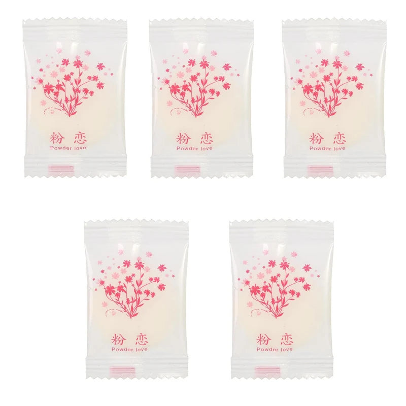 5PCS Round Solid Air Freshener Stick-on Diffuser Box Toilet Diffuser Aroma Long-lasting Deodorizer Bedroom Car Interior Products