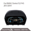 For BMW 1/2 Series X1/X2 F20/F52/F22/F45/F48/F49/F39 2014-2021 Digital Cluster LCD Dashboard Cockpit Virtual Instrument 1920*720