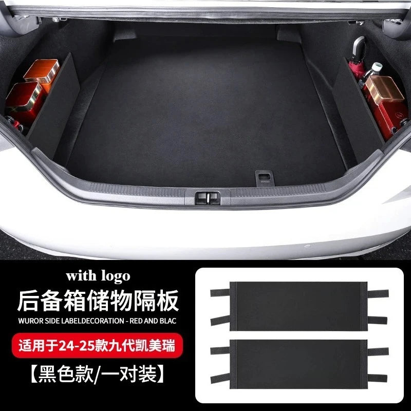 For Toyota Camry 2018-2025 Trunk Baffle Modified Car Supplies Storage Box Car Accessories Modification Splitter Plate Tools Auto