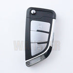 2 3 Bottons Car Key Fob Case Shell Housing for Volkswagen Vw Beetle/Caddy/Eos/Golf/Jet close-up view