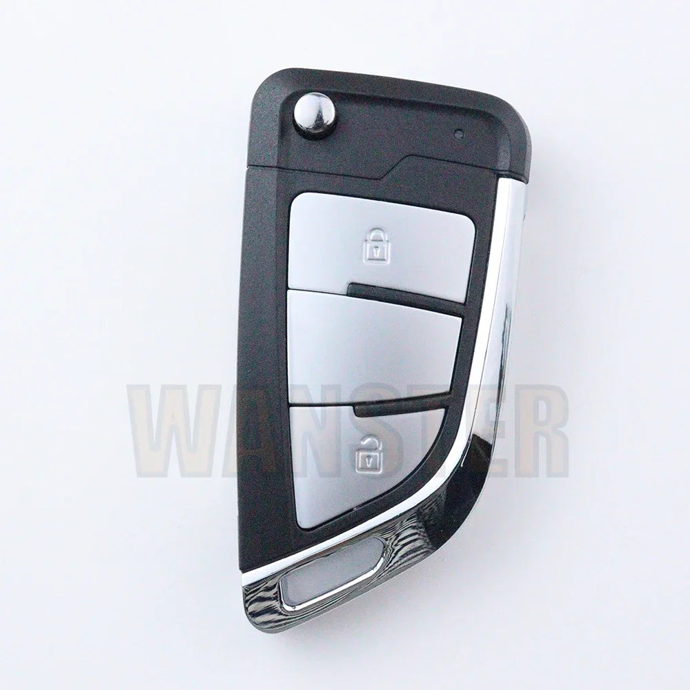 2 3 Bottons Car Key Fob Case Shell Housing for Volkswagen Vw Beetle/Caddy/Eos/Golf/Jet close-up view