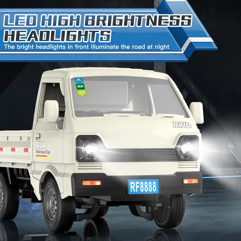 ZWN 1:16/1:18 RC CAR Simulation Drift Climbing Truck Led Light Small Cargo Remote C additional angle