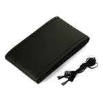 Car Steering Wheel Braid Cover Needles And Thread Artificial Leather Car Covers Sui additional angle