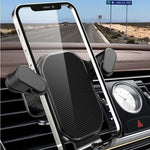 Universal Car Phone Holder with Ventilation Hook close-up view