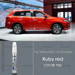 For Mitsubishi Outlander Car Paint Repair Pen Paint Scratch Repair Accessories White W close-up view