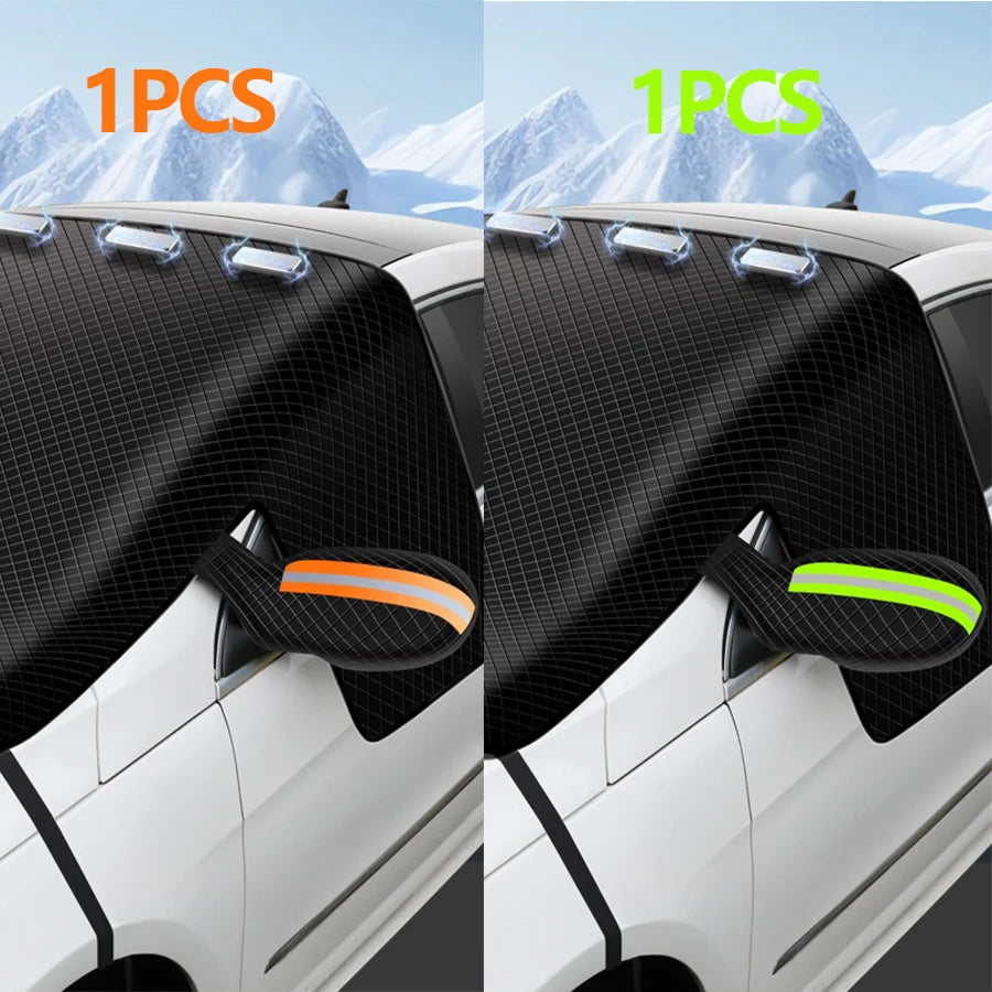 Winter Car Windshield Cover | Magnetic Snow Guard for Front Window lifestyle view