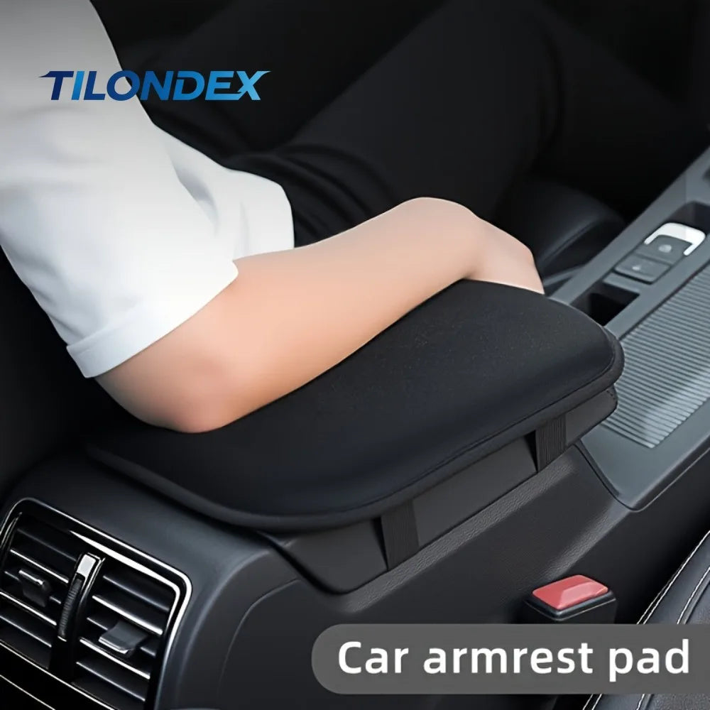TILONDEX Car Armrest Cushion Thickened Ultra-Soft Premium Black Softness Comfort Esse alternate view